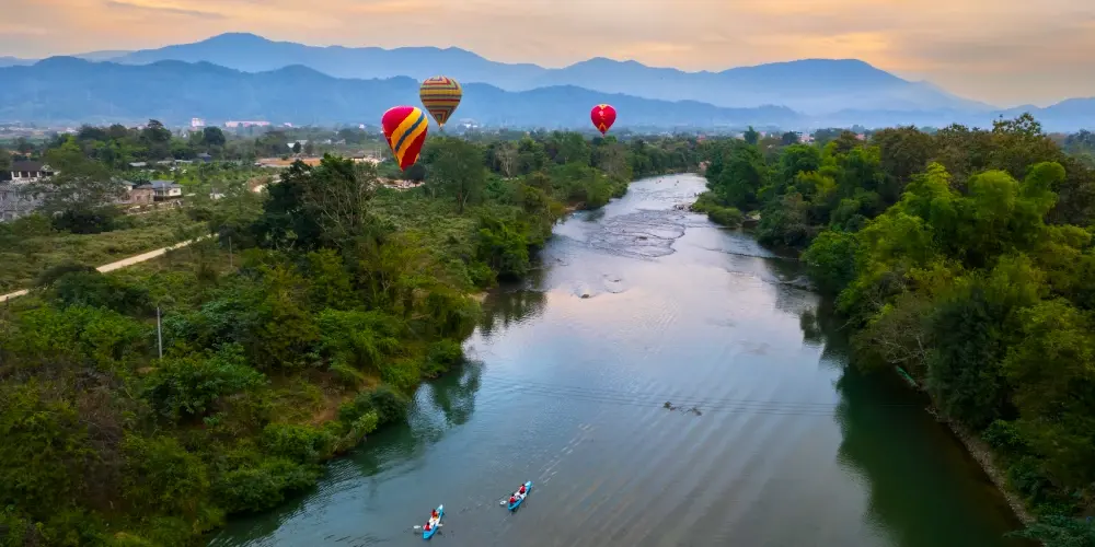Laos Highlights – Vientiane, Vang Vieng & Luang Prabang